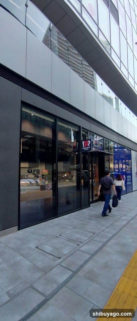 Storefront Entrance with Pedestrians