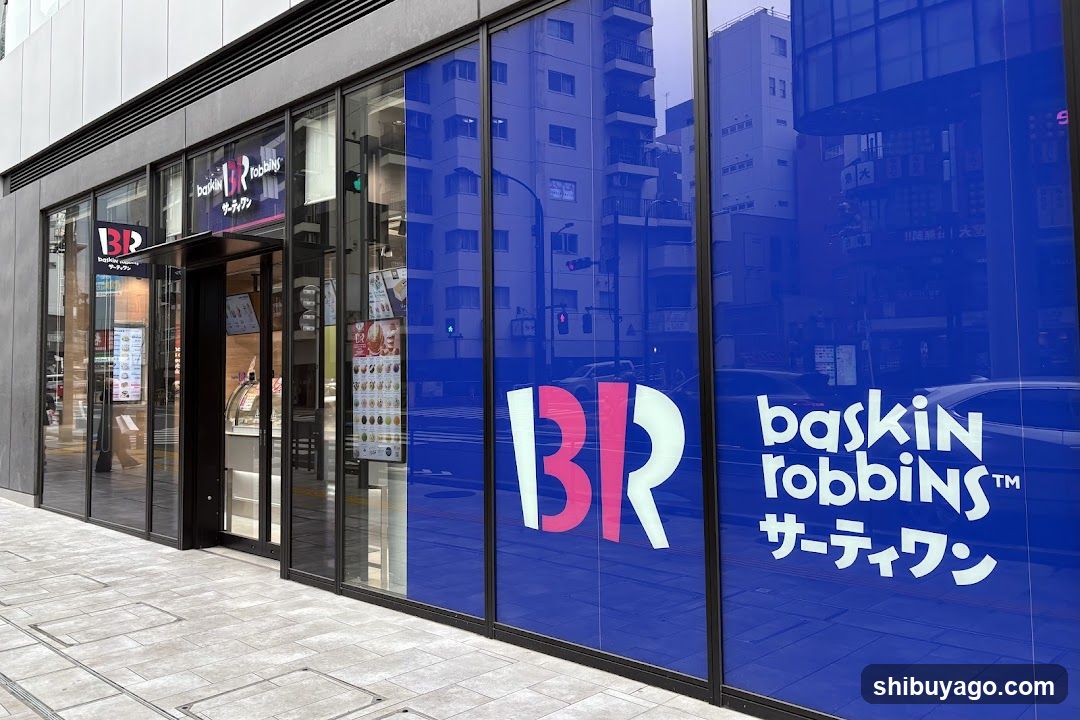 Baskin Robbins Storefront