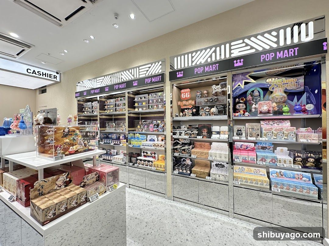 Pop Mart Store Interior