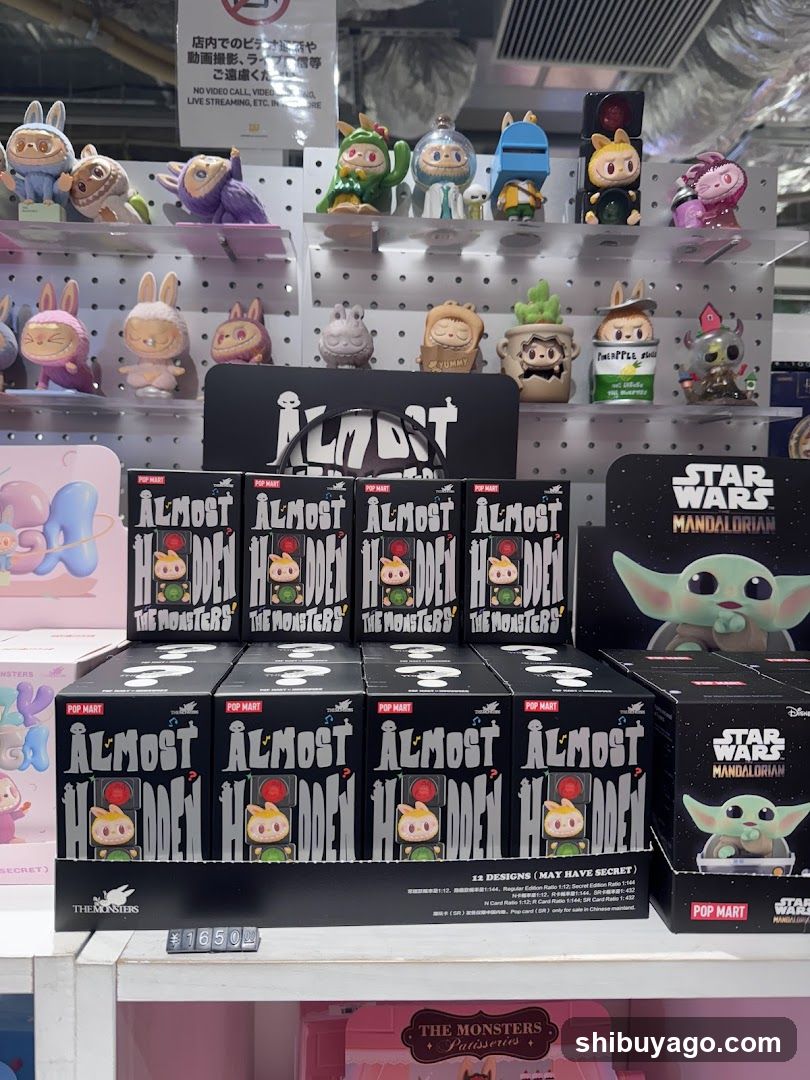 Pop Mart Blind Box Display