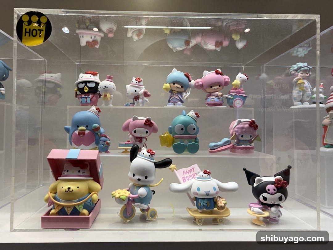 Sanrio Character Display Case