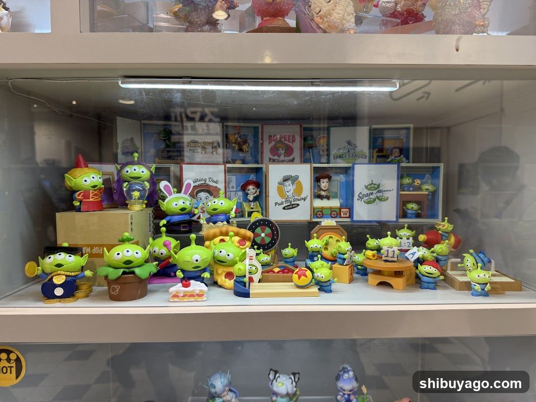 Toy Story Collectibles Display