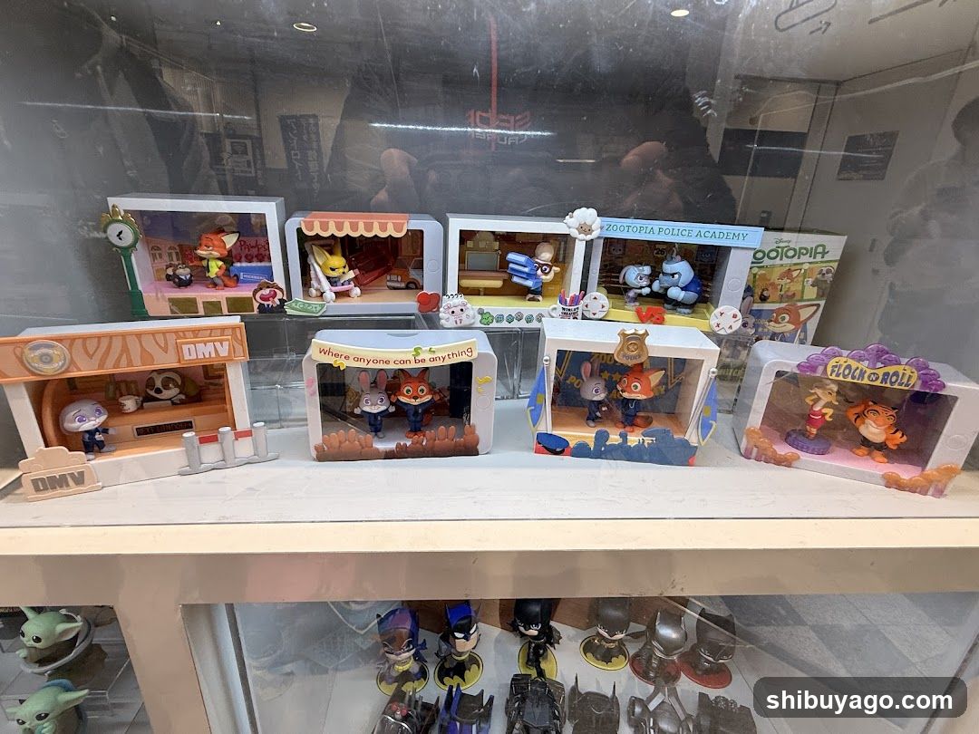 Zootopia Merchandise Display