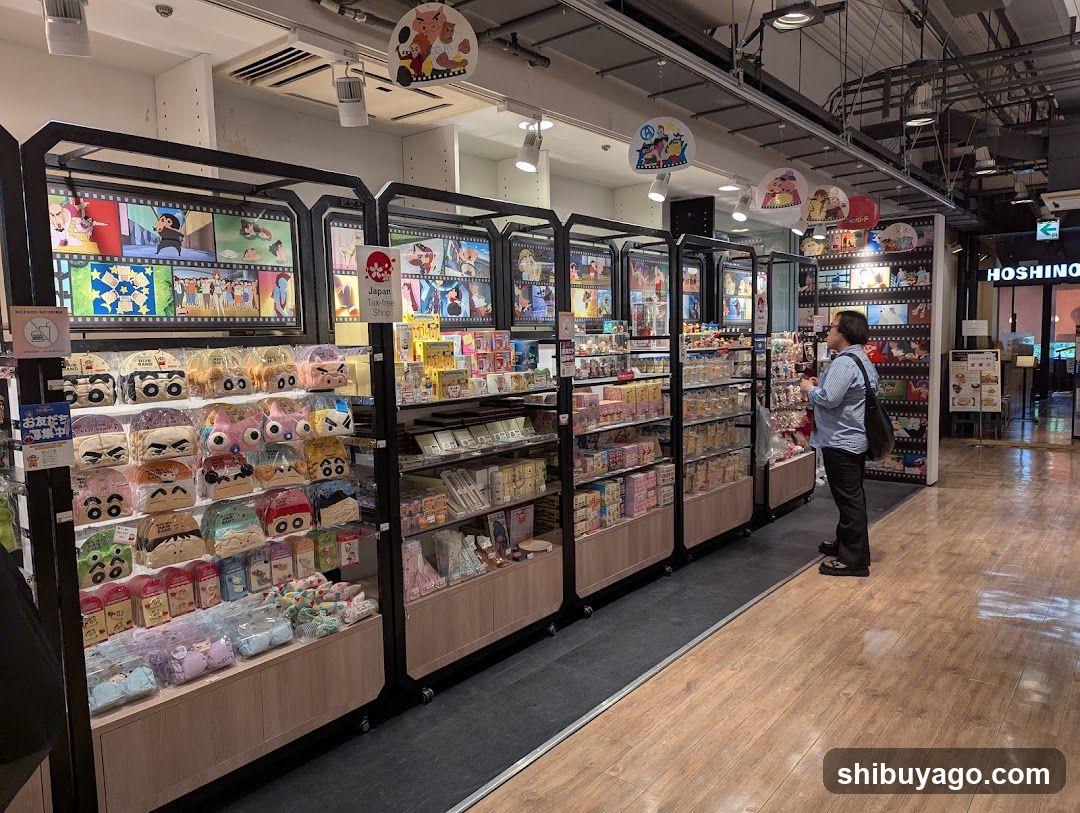 Merchandise Display Store Interior