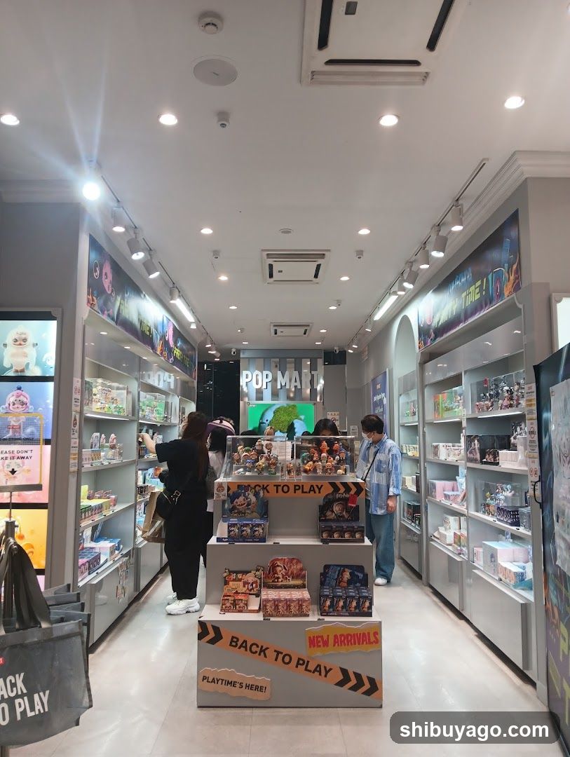 Pop Mart Store Interior