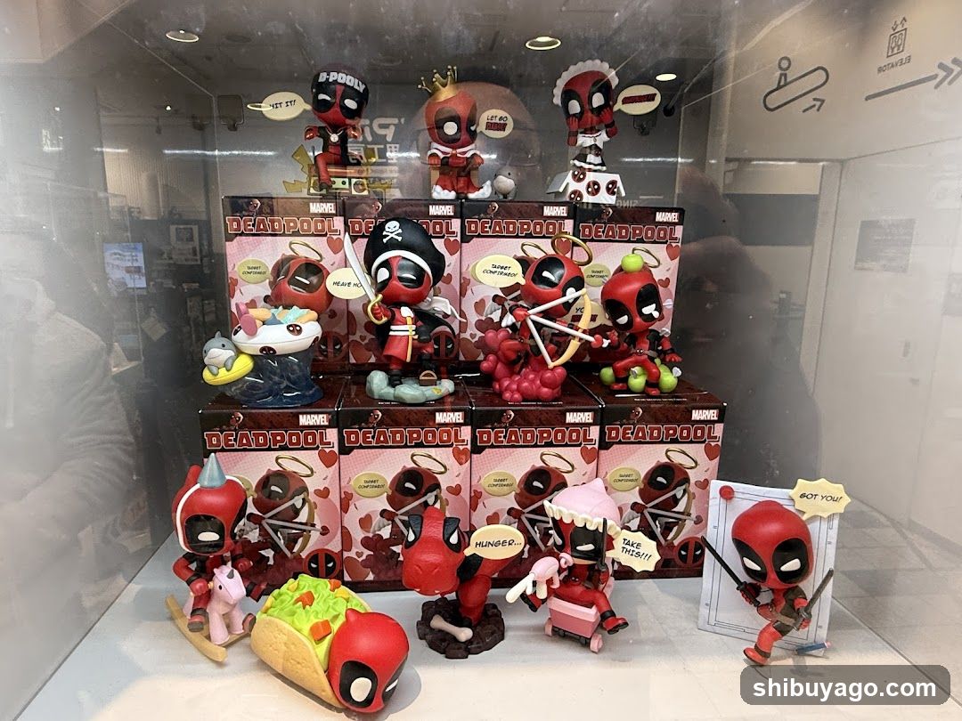 Deadpool Funko Pop Display