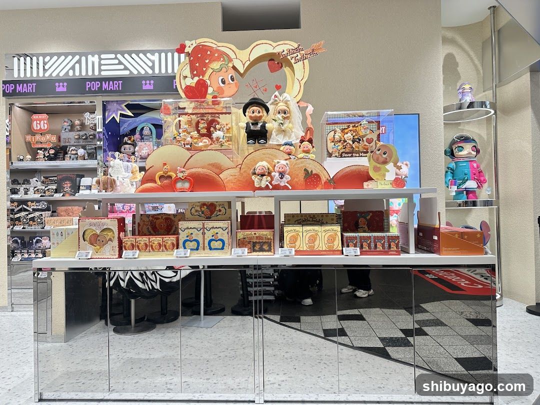 Pop Mart Store Interior Display