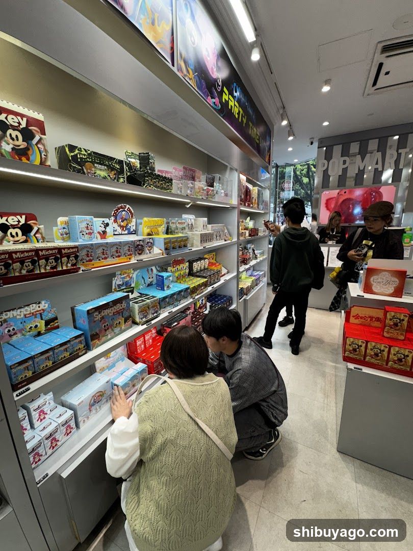 Pop Mart Store Interior