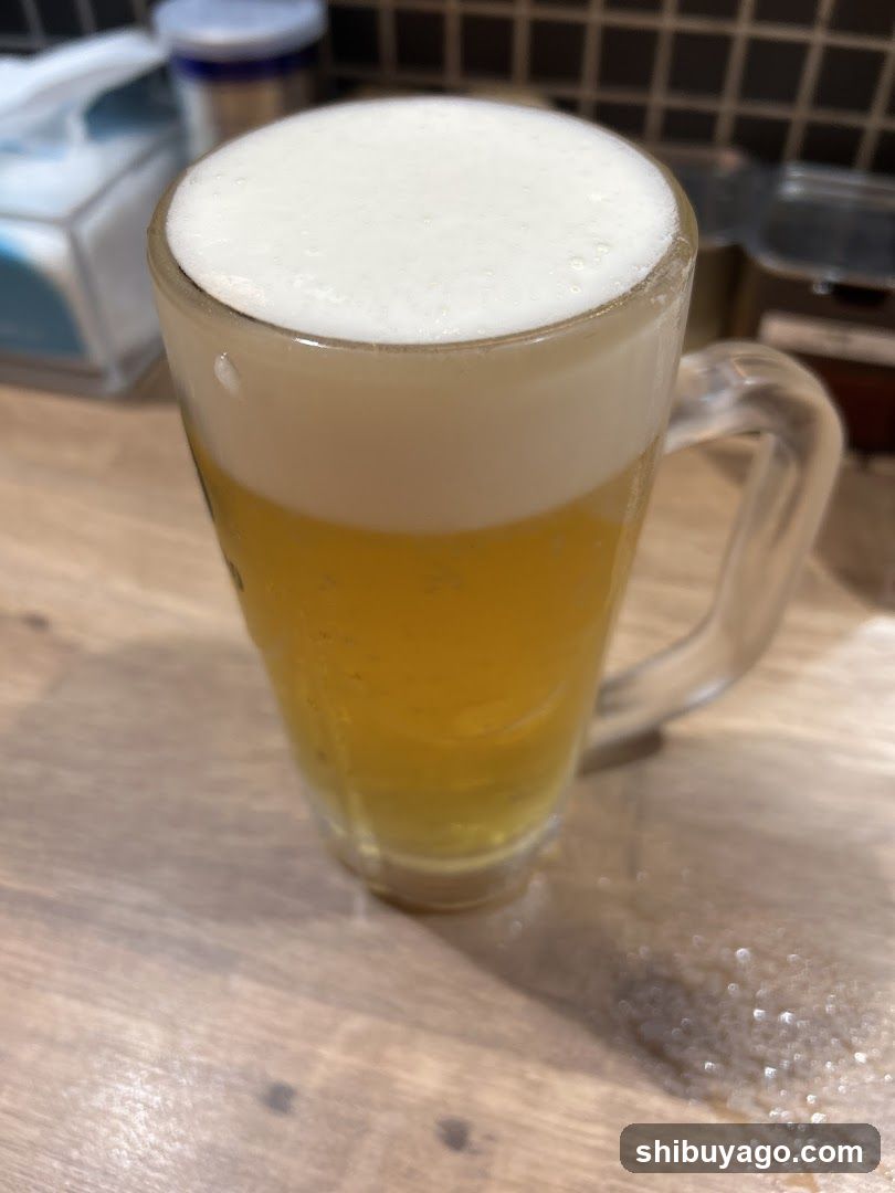 Beer in Glass Mug