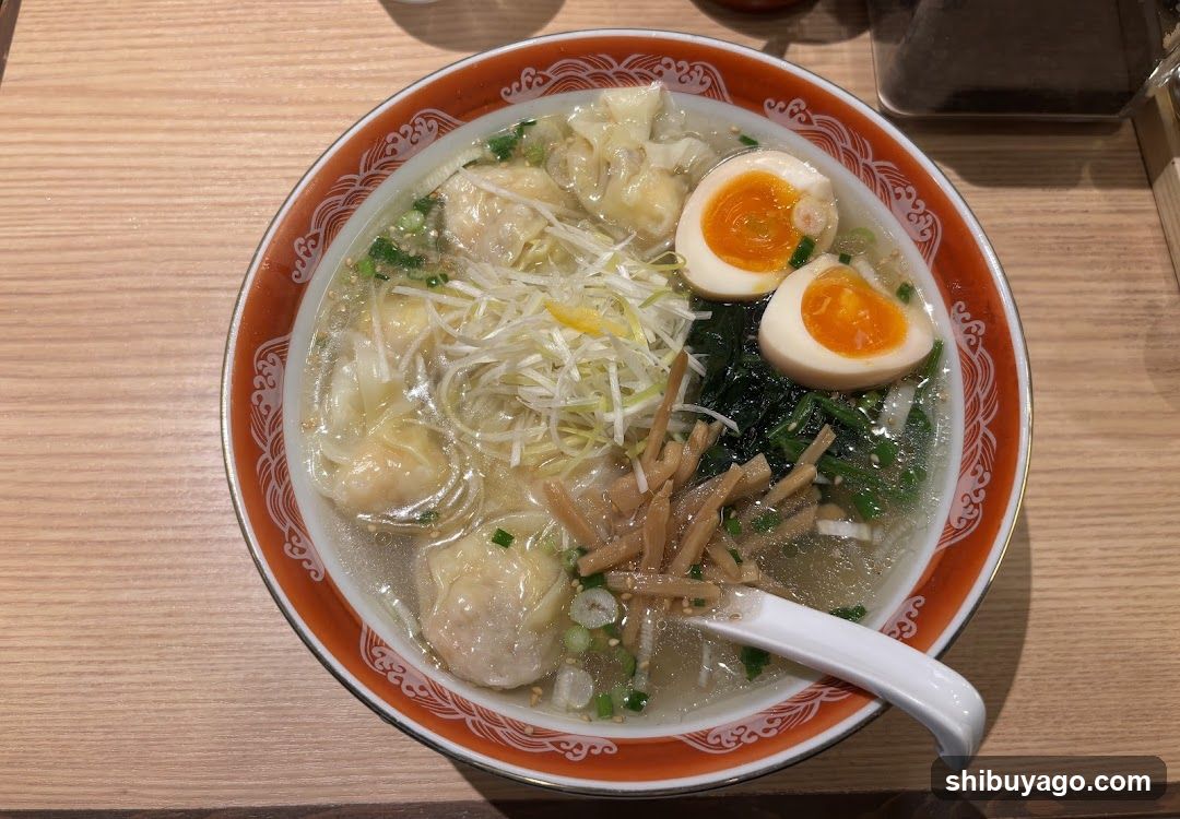 Wonton Ramen Bowl