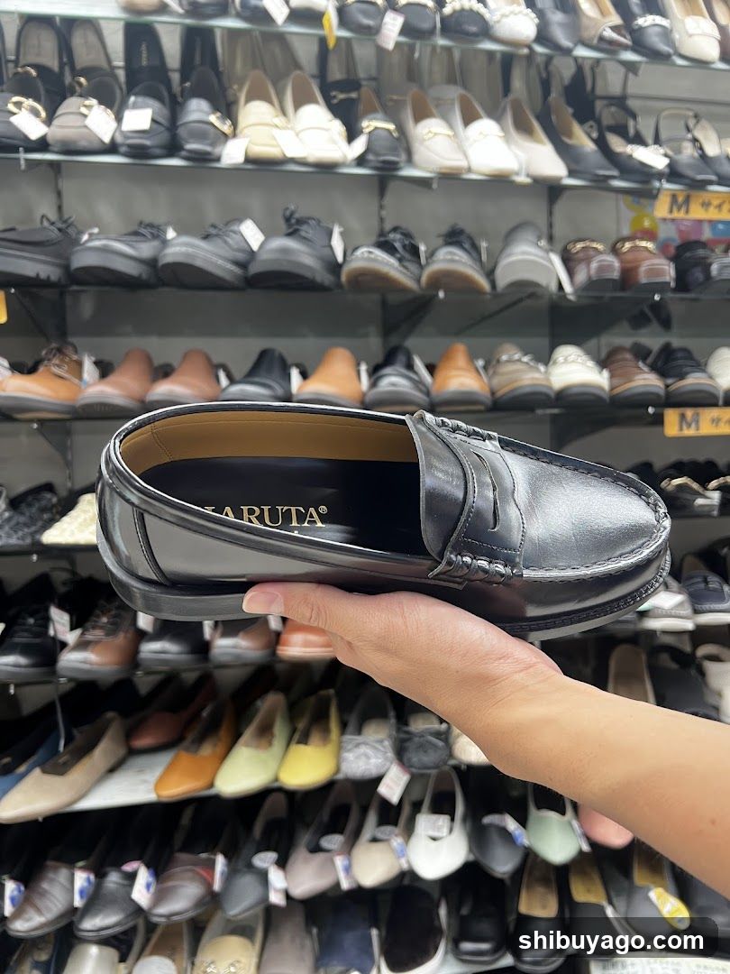 Shoe Display in Store