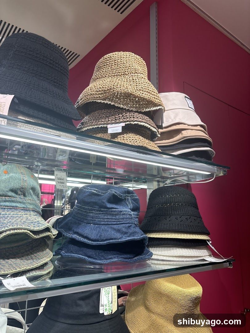 Hat Display Shelf