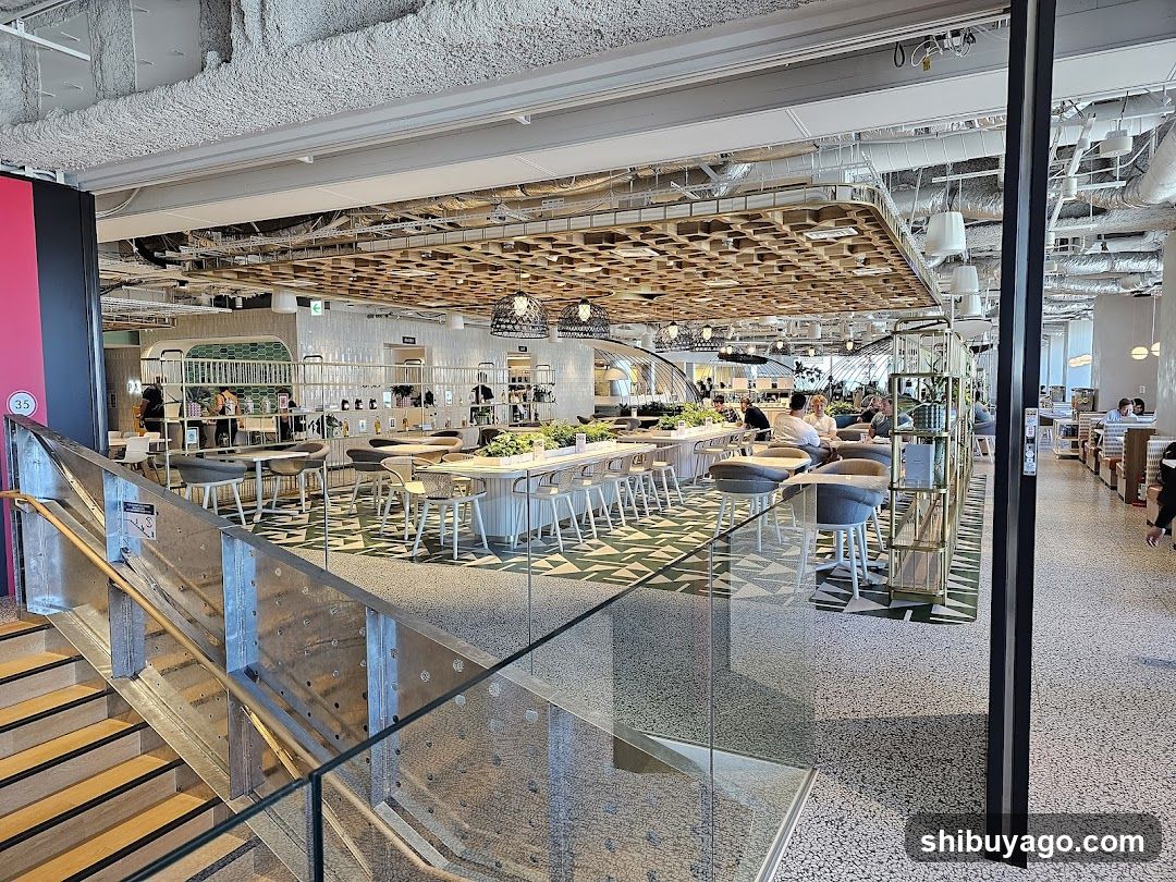 Modern Cafeteria Interior