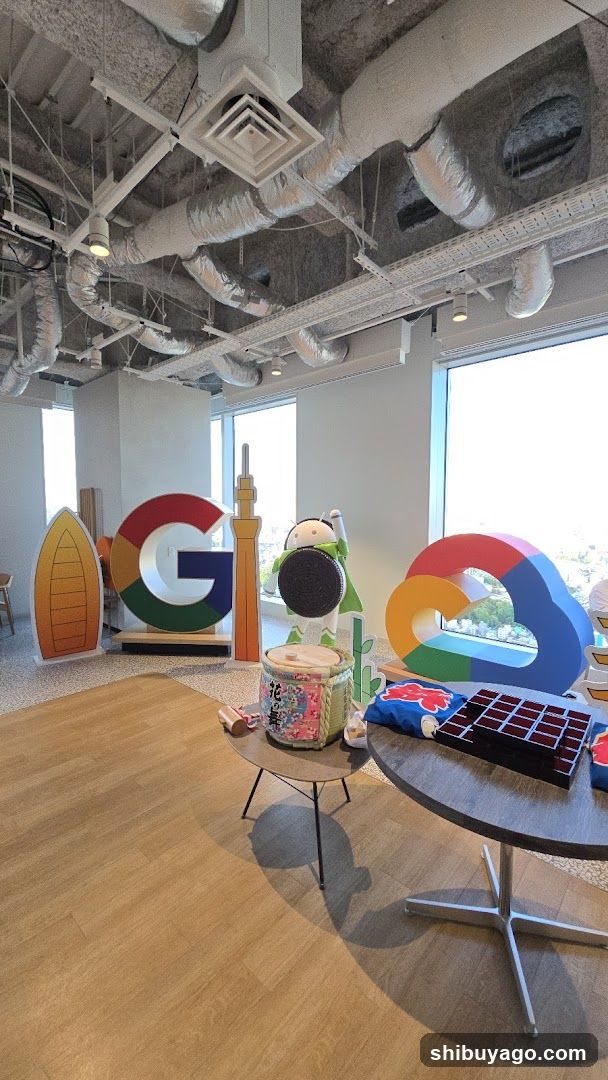 Google Store Interior Display