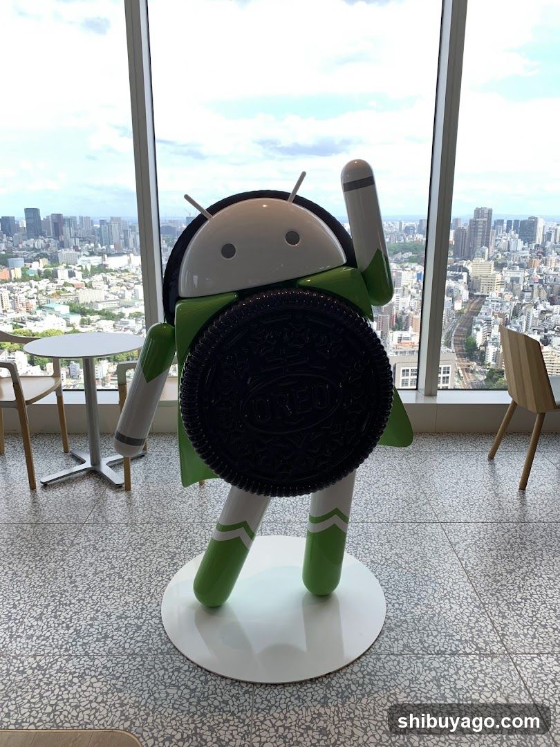 Android Oreo Statue