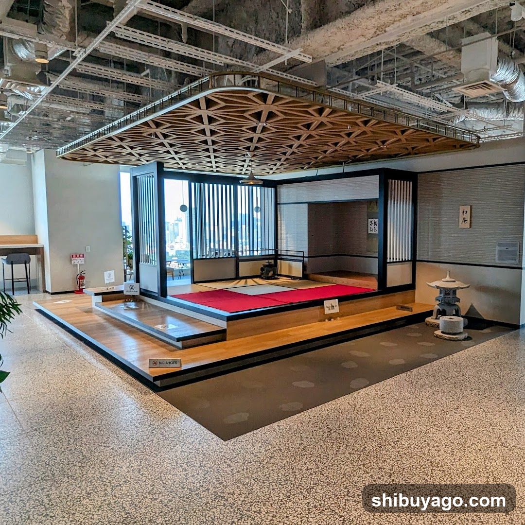 Japanese-style interior display