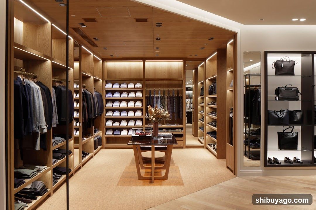 Luxury Clothing Store Interior