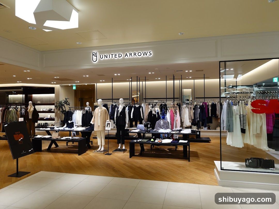 United Arrows Store Interior
