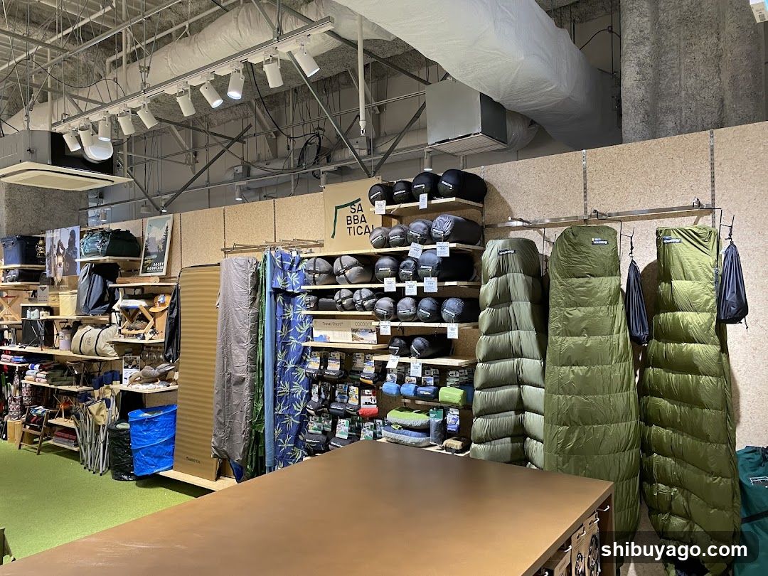 Outdoor Gear Store Interior
