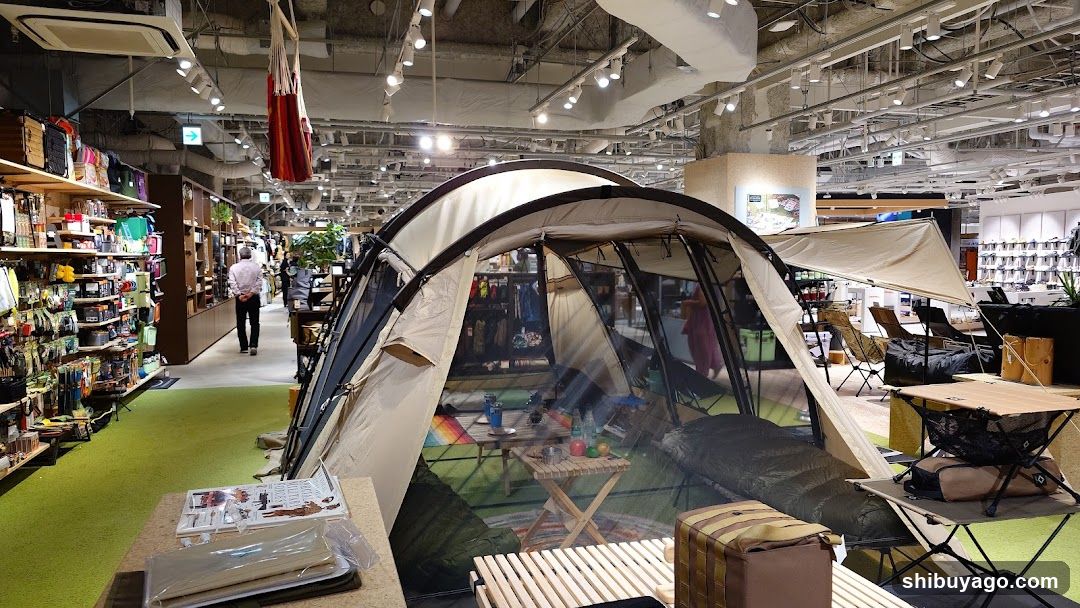 Camping Gear Store Interior
