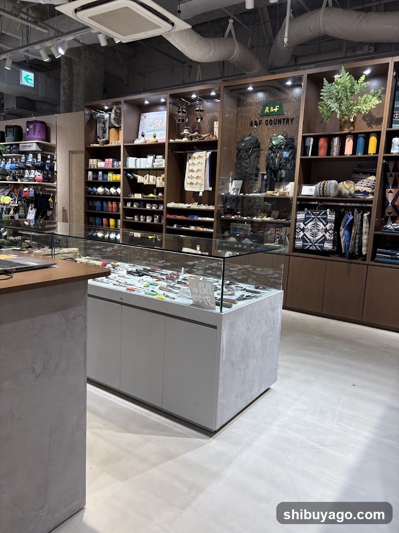 Interior of an AAF Country store