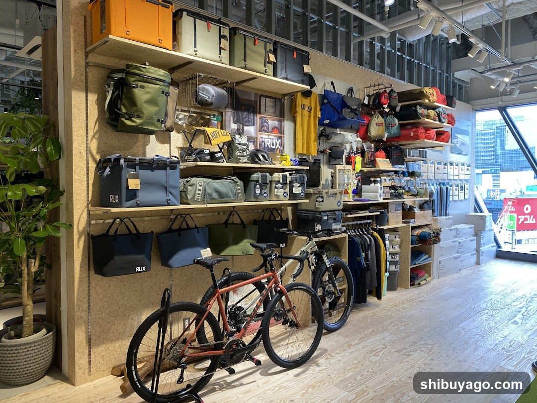 Bike and Gear Store Interior