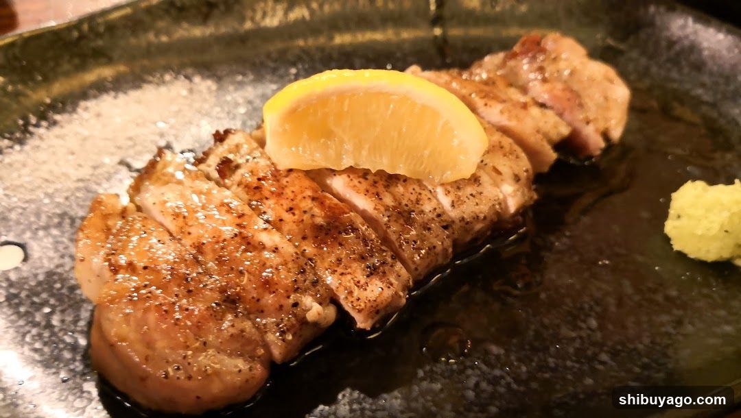 Sliced Duck Breast with Lemon and Pepper