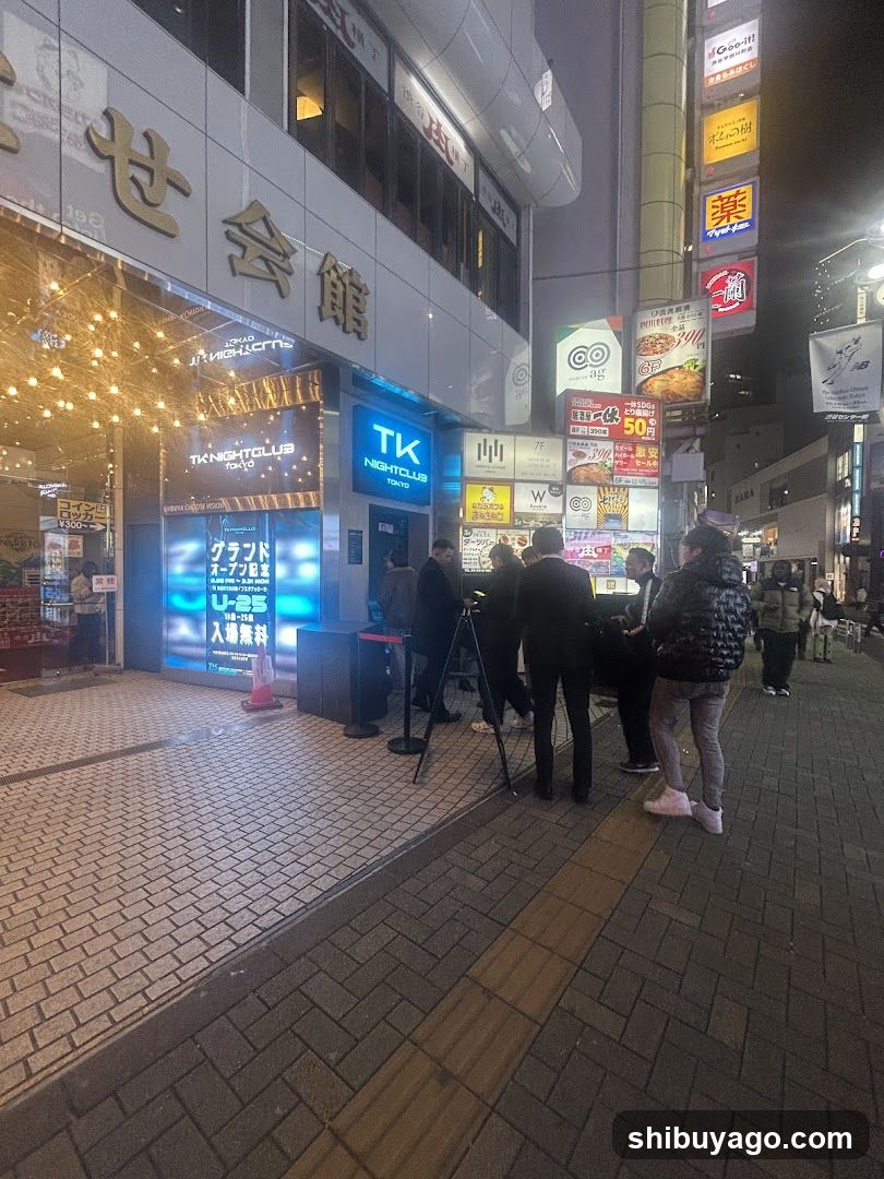 TK Nightclub Entrance