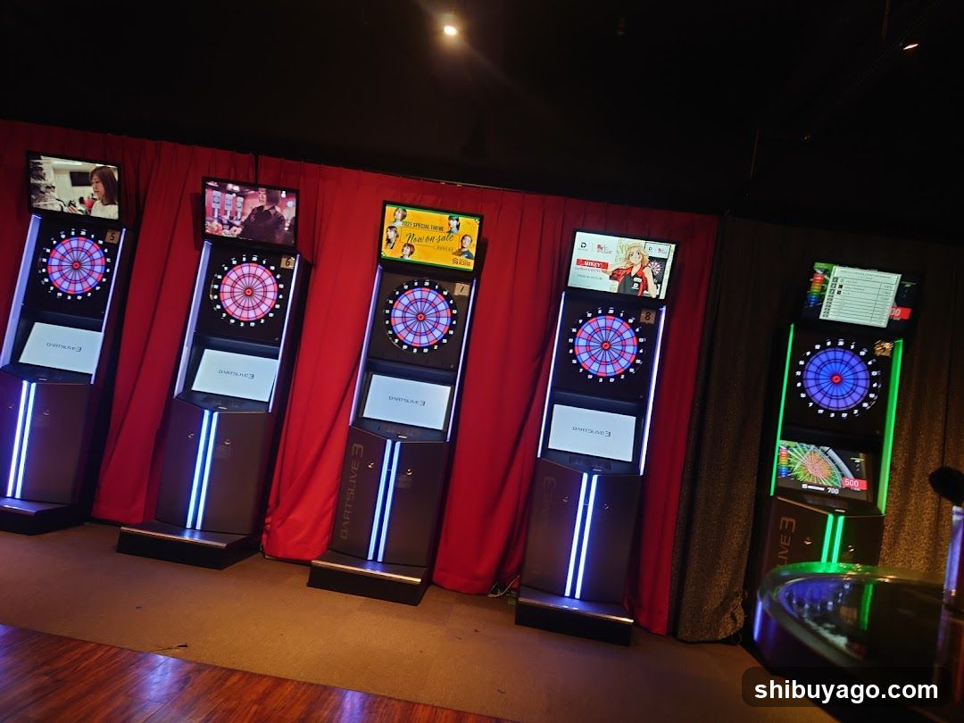 Dart Game Machines Display