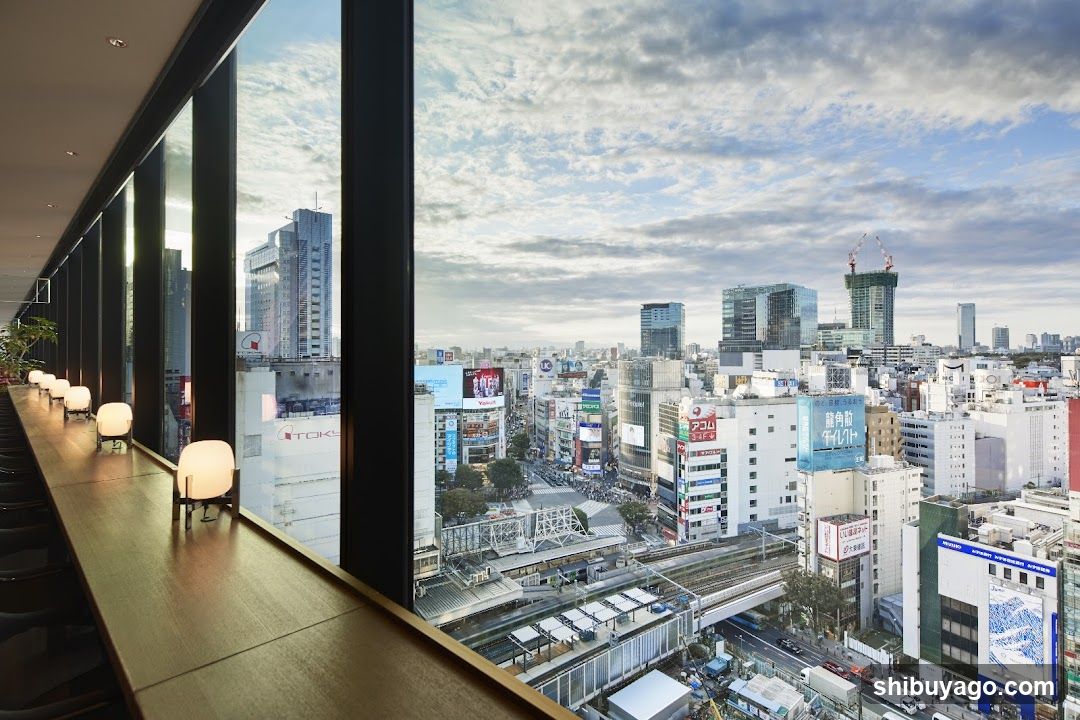 Cityscape View from Interior Space