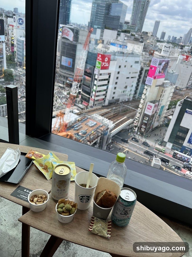 City View with Food and Drink
