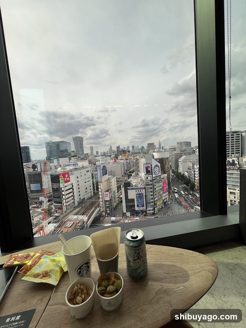 City View with Food and Drink