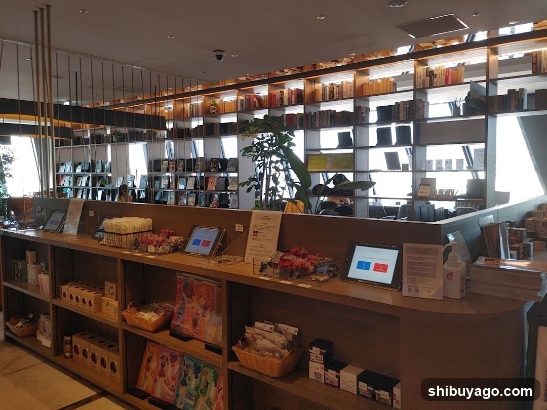Bookstore Interior Display