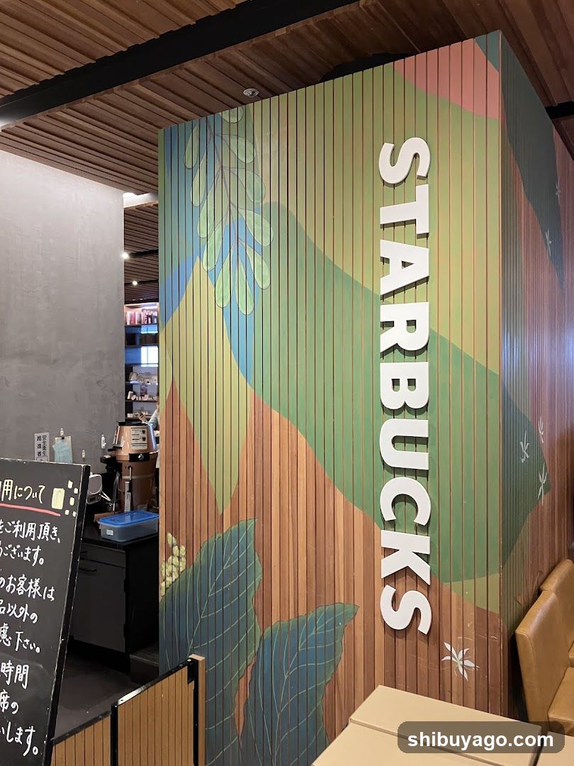 Starbucks Interior Wall Art