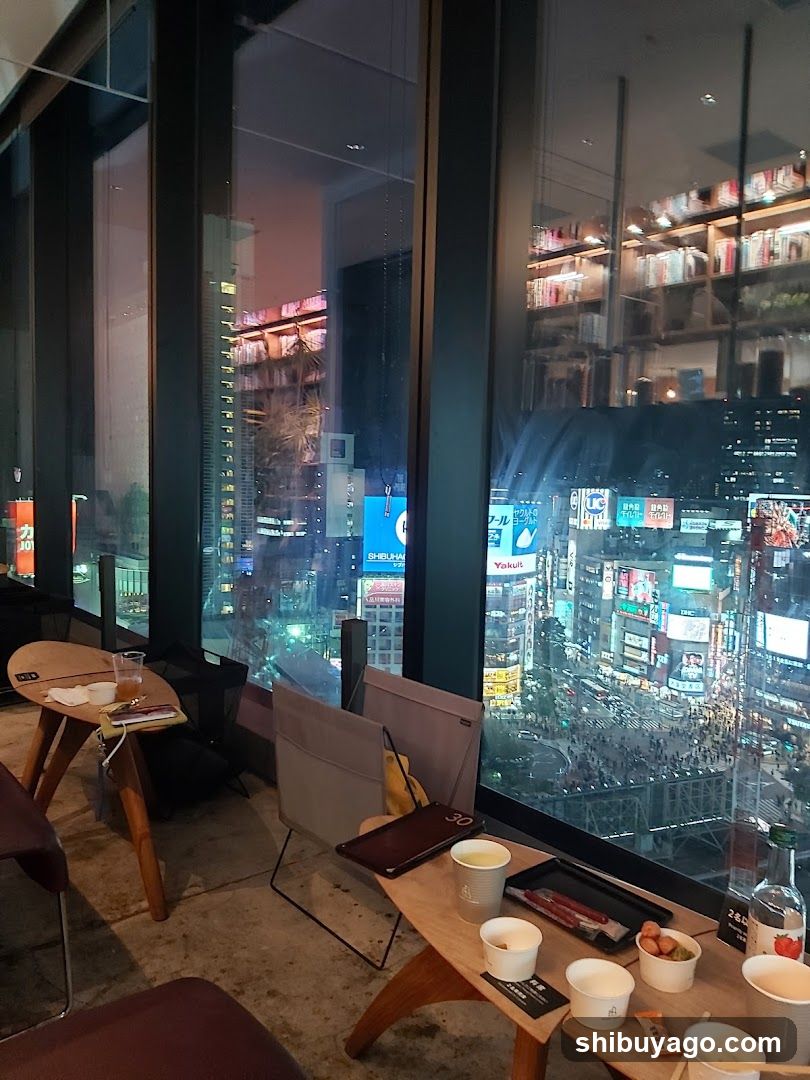 Night View from Cafe