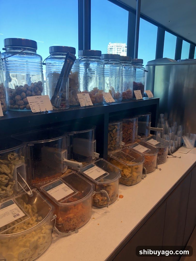 Snack Buffet Display