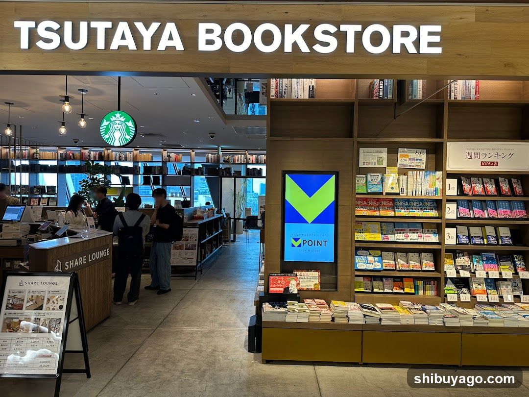 Tsutaya Bookstore Interior
