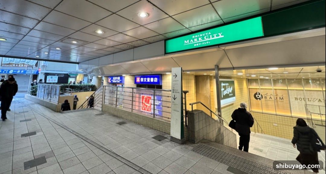 Shibuya Mark City Entrance Area