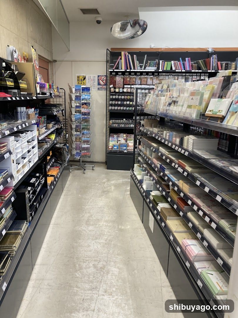 Stationery Store Interior