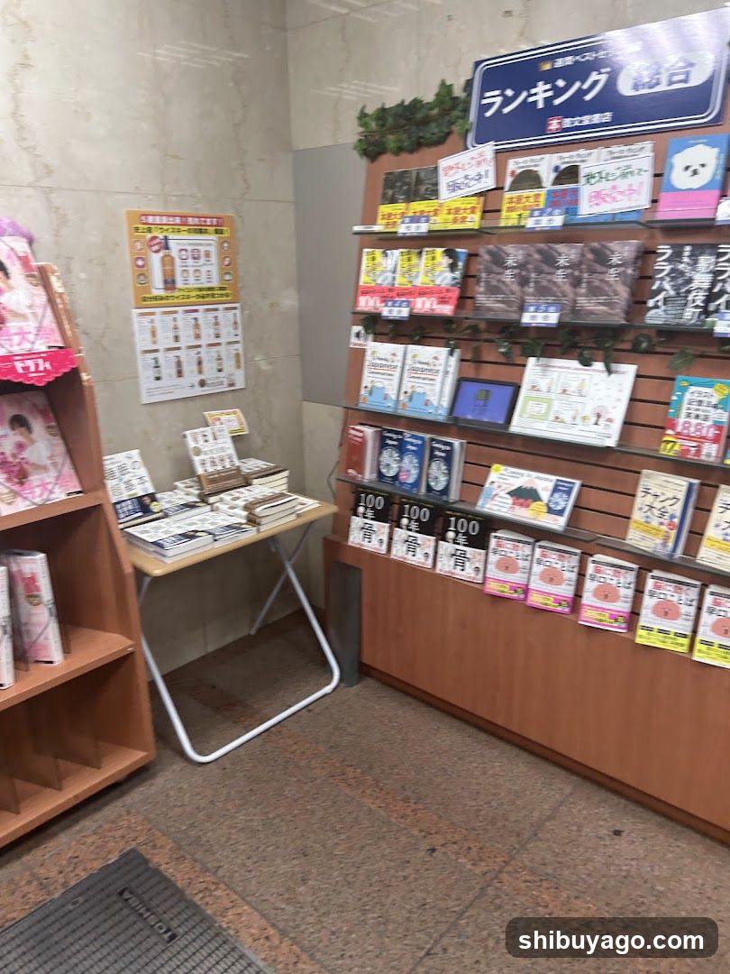 Book and Magazine Display Corner