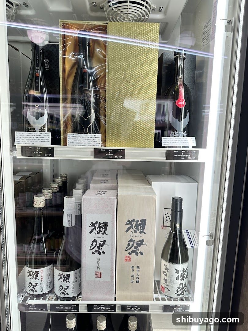 Sake Display Cabinet