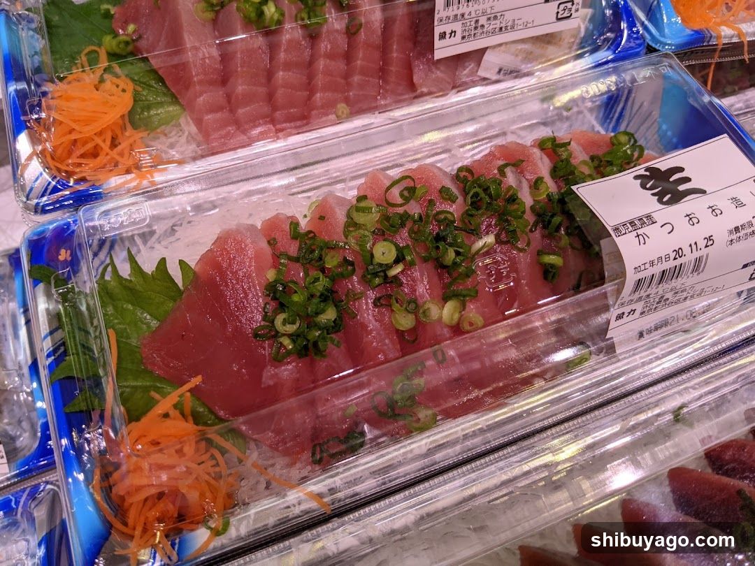 Sashimi Display