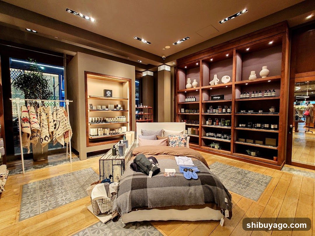 Luxury Bedding and Home Goods Display