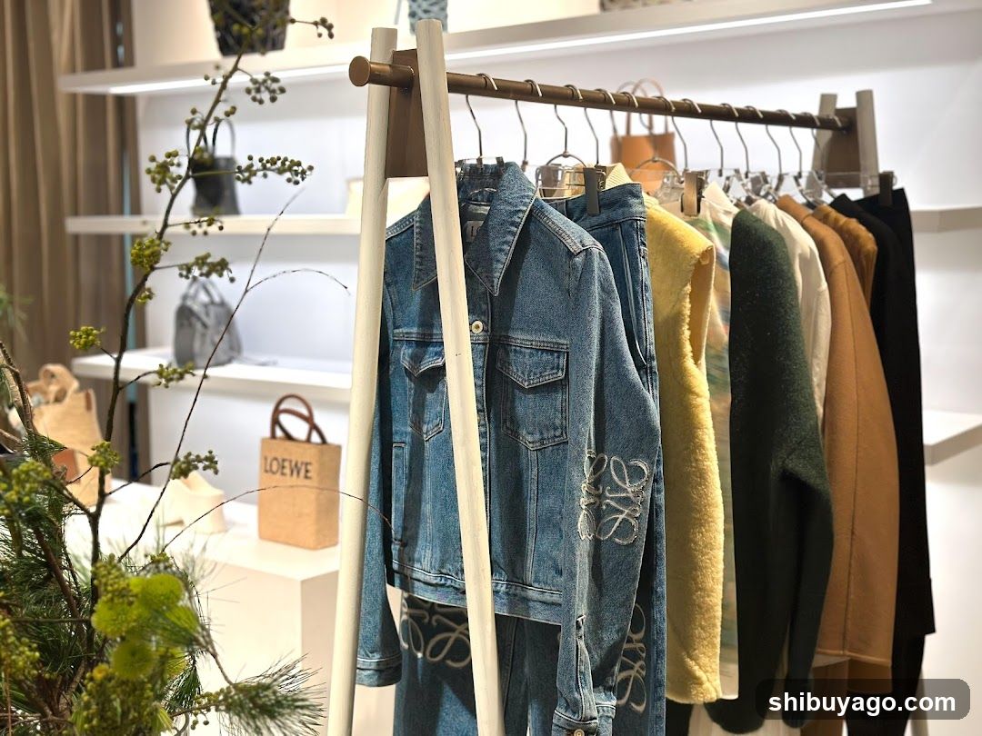 Clothing Display Rack with Accessories