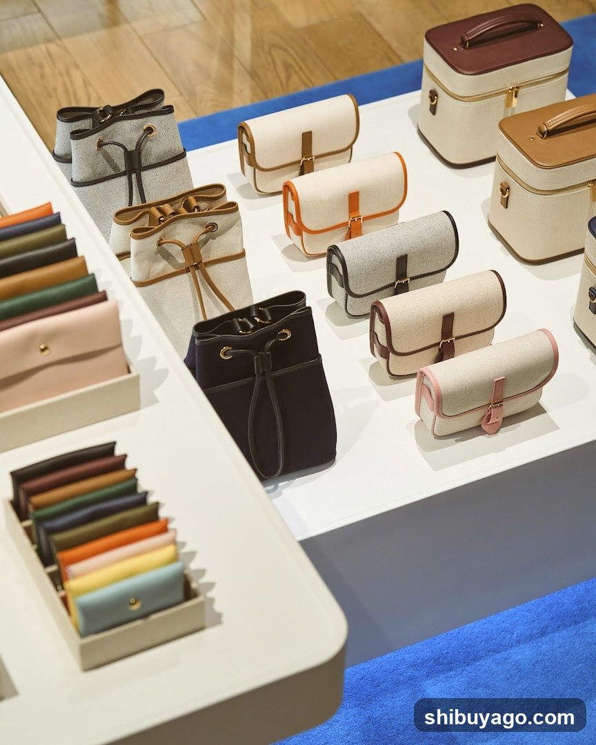 Leather Goods Display