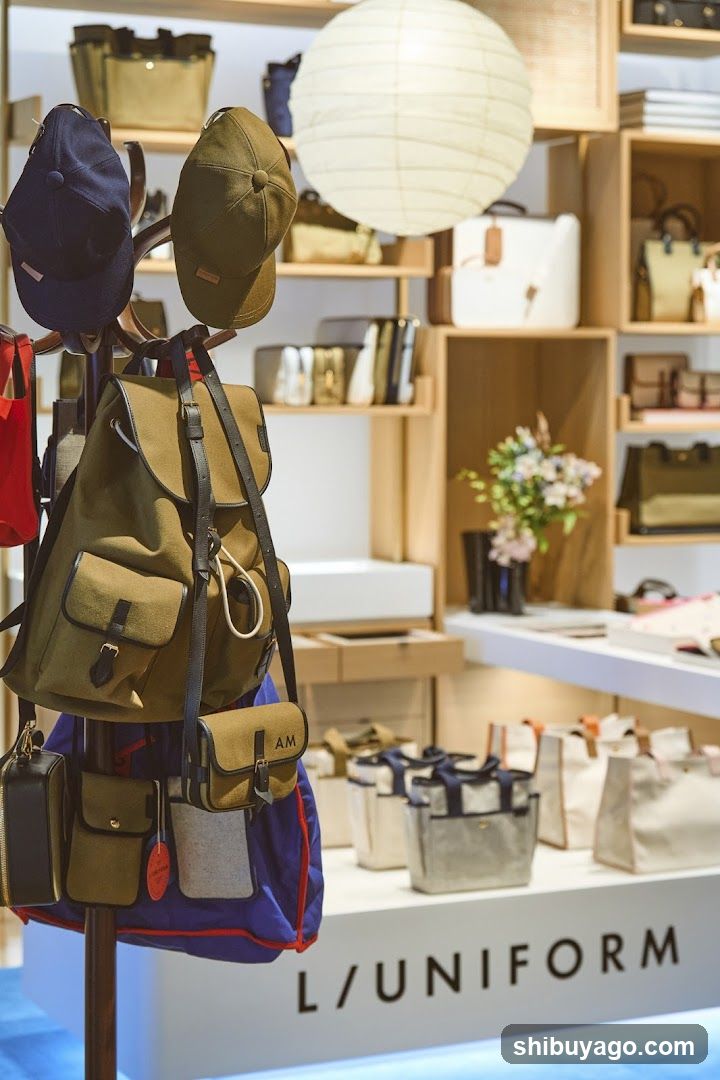 L/UNIFORM Store Interior Display