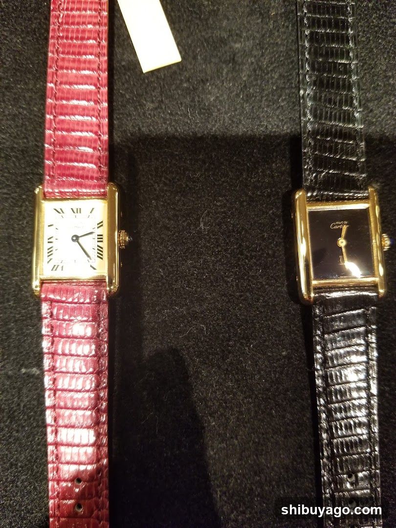 Cartier Watches Display