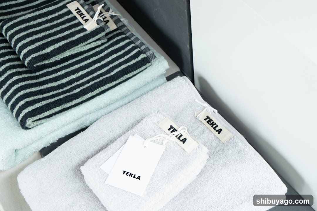 Tekla Towels Display