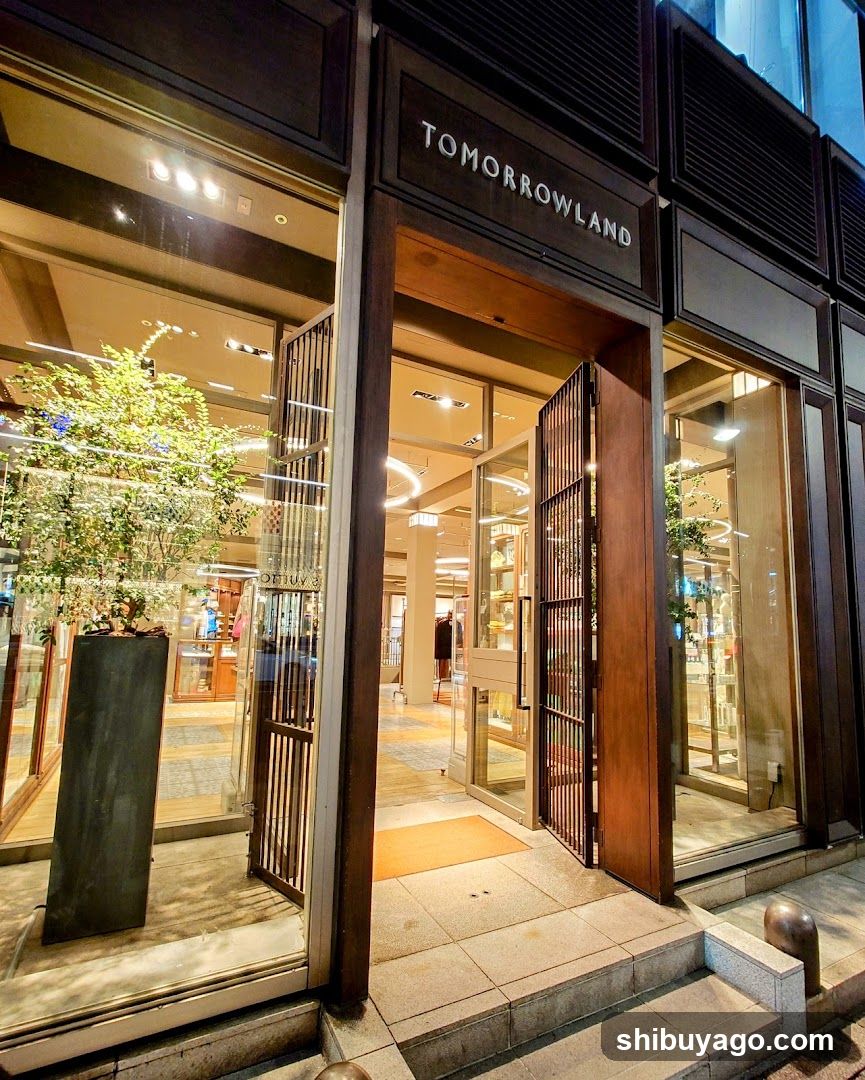 Tomorrowland Store Entrance