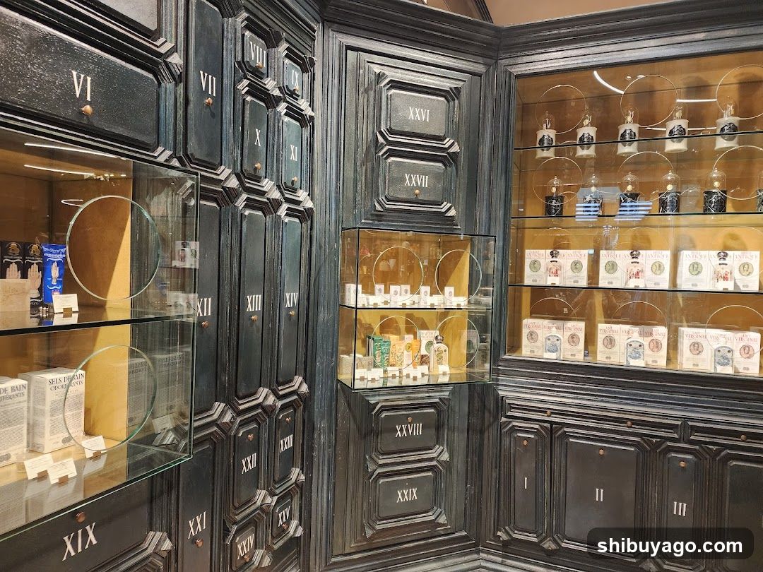 Antique Apothecary Display Cabinet